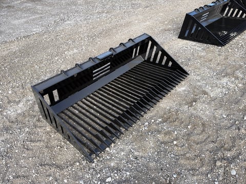 2026 Giyi Gy-RB66 66in Skid Steer Rock Bucket (Unused) — photo 2