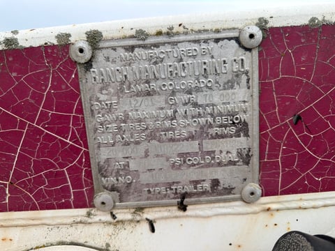 2002 Ranch Manufacturing Belly Dump Trailer — photo 13