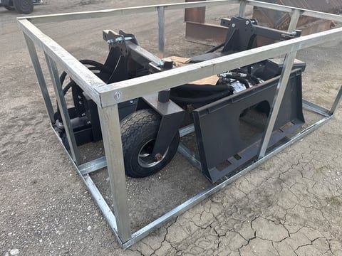 2025 LandHonor PR-12-72W 72in Skid Steer Power Rake (Unused) — photo 3