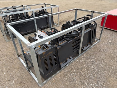 LandHonor RGB-11-72W 72in Heavy-Duty Skid Steer Rock Grapple — photo 4