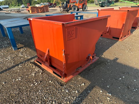 Kit Containers 2 Yard Self Dumping Hopper — photo 3
