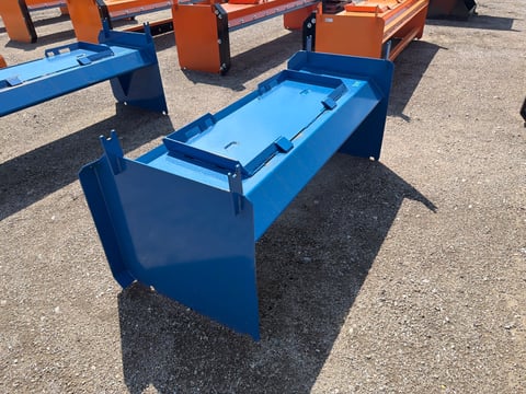 Kit Containers 6' Skid Steer Economy Pusher — photo 2