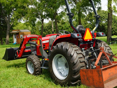 2024 Massey Ferguson 1835M Tractor w/ Front Loader & Bucket – Rear Box Blade Not Included — photo 6