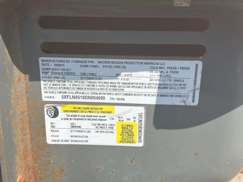 2013 Wacker Neuson LTN6L Light Tower — photo 6