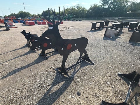 Kit Containers 3/8" AR500 Steel Deer Shooting Target — photo 4