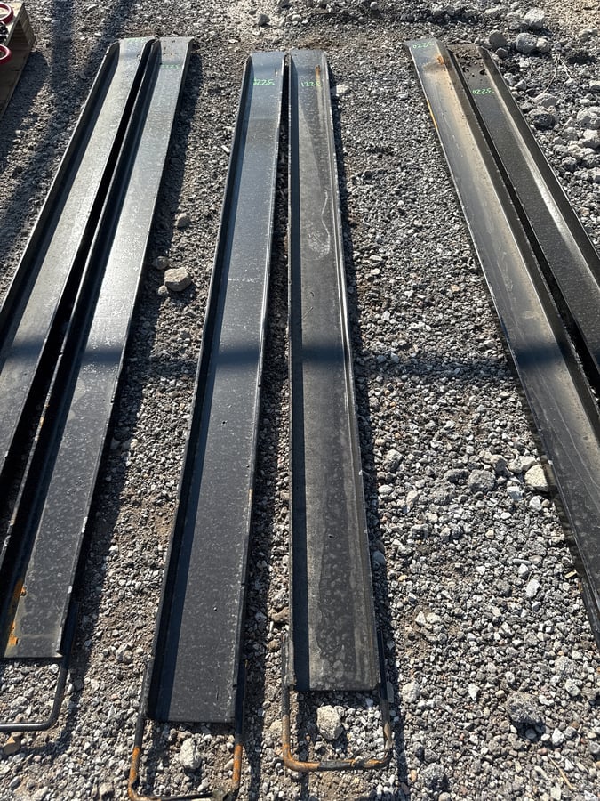 Kit Containers 84" Fork Extensions Light Duty