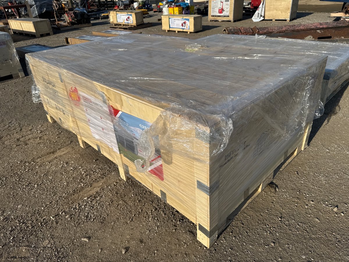 SDLANCH 25ft x 33ft Double Garage Metal Shed (Unused)
