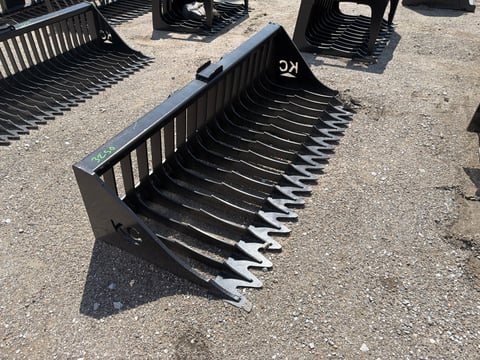 Kit Containers 76" Skid Steer Skeleton Bucket Low Side — photo 2