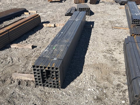 (47) 2in x 2in 14 Ga Steel Square Tubing, 122.5in Long — photo 1