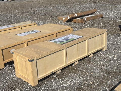 LandHonor LHR-MS1119B 11ft x 19ft Metal Garage Shed (Unused) — photo 2