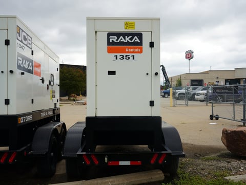 2022 JCB G70RST4F 70KVA Towable Diesel Generator — photo 5
