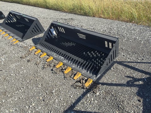 2026 LandHonor RB-14-78W 78in Skid Steer Rock Bucket (Unused) — photo 1