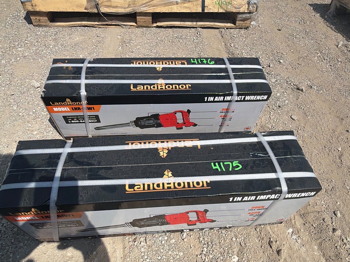2025 LandHonor LHR-AIW1 1in Air Impact Wrench (Unused)