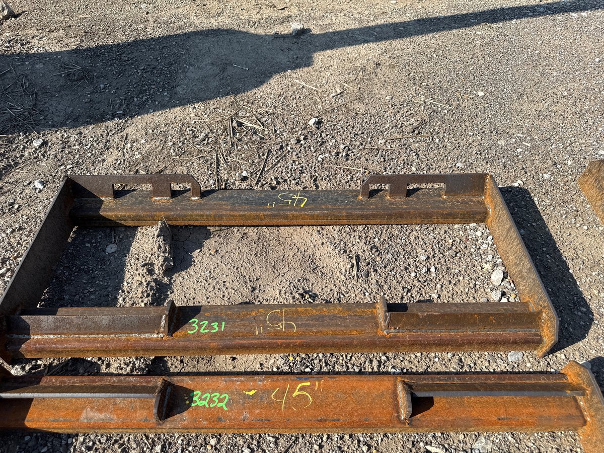 Kit Containers Skid Steer Attach Frame 75#