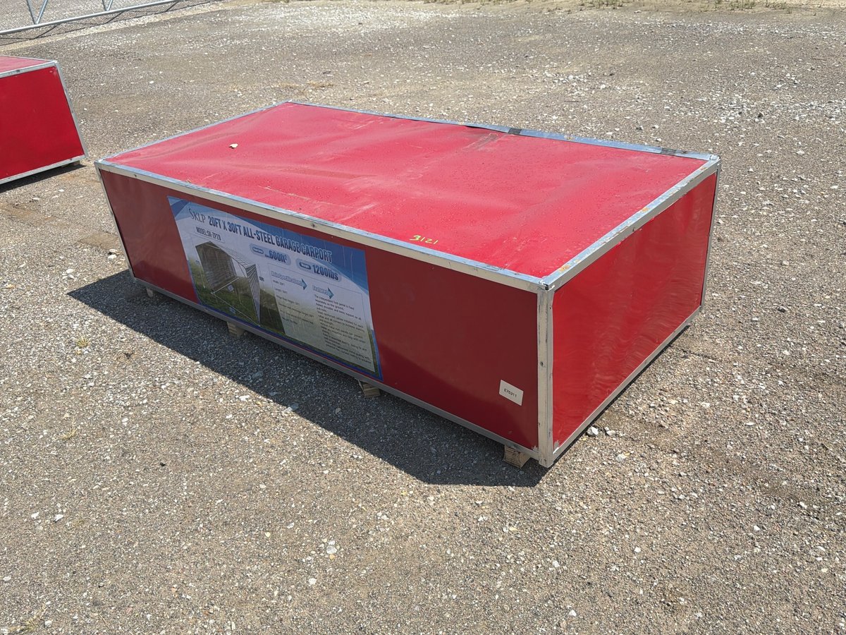 2026 SKLP SK-ZP20 ALL-STEEL GARAGE CARPORT (Unused)