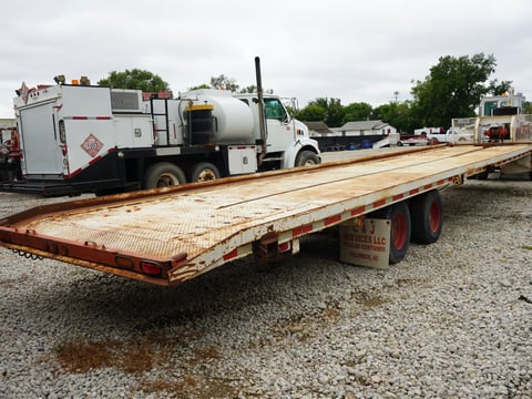 1977 Landoll 43ft T/A Sliding Axle Trailer — photo 3