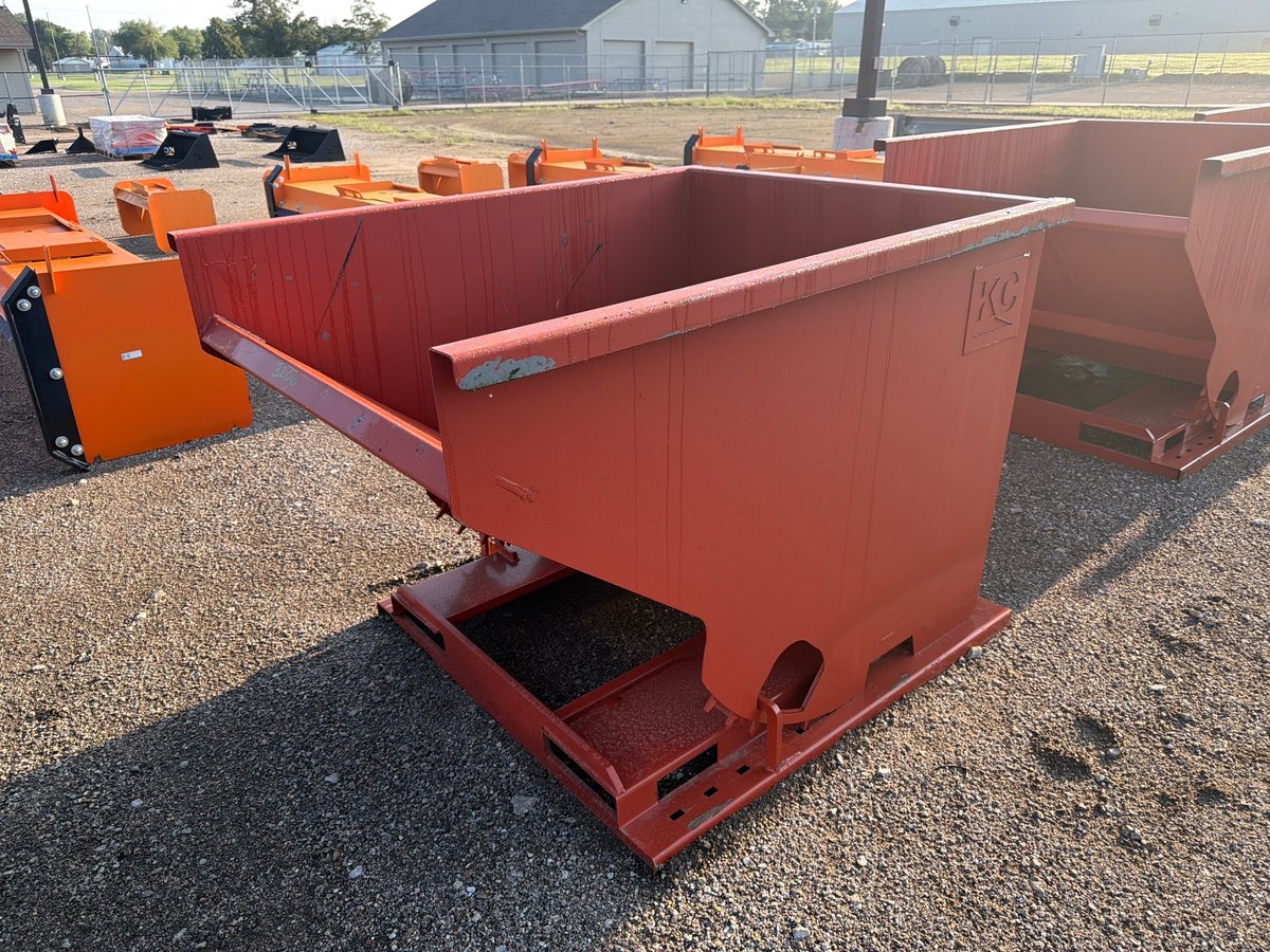 Kit Containers 2 Yard Self Dumping Hopper