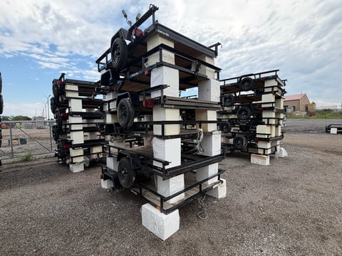 Qty of (6) 2027 Carry-On Trailers Z5X8GW2K — photo 2