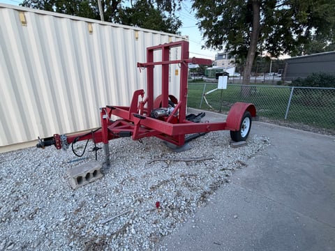 2016 Spirit of America PPC 45LR Adjustable Fork Pallet Trailer — photo 3