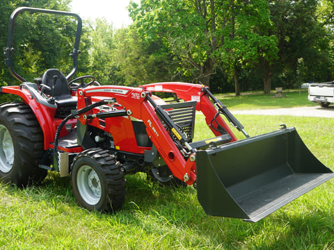 2024 Massey Ferguson 1835M Tractor w/ Front Loader & Bucket – Rear Box Blade Not Included — photo 3