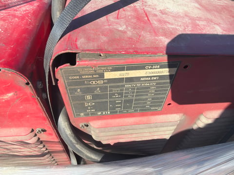 (2) Lincoln Electric Idealarc CV-305 Mig Welder Power Sources — photo 5