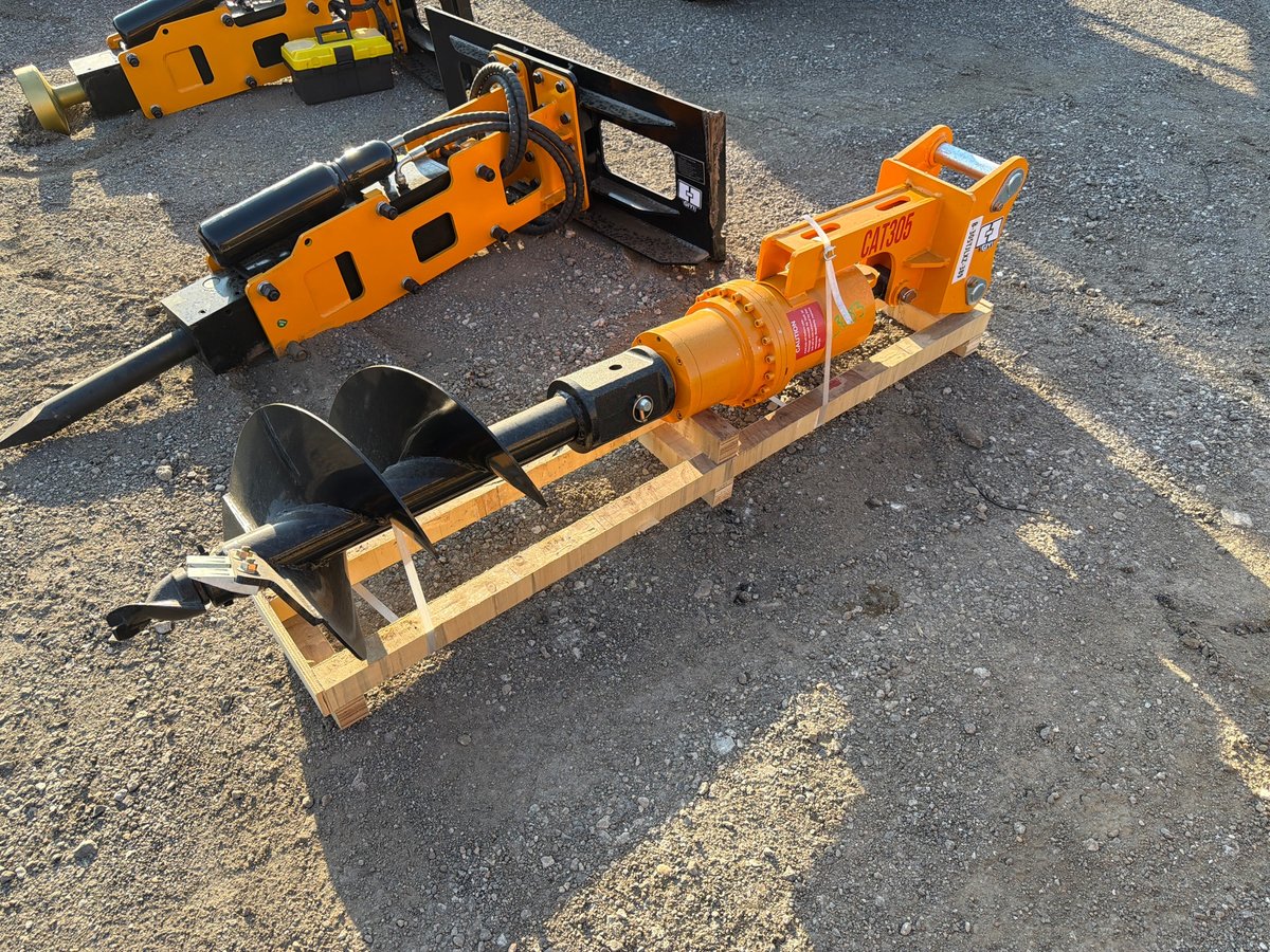 2026 MIVA CAT305 Excavator Auger (Unused)