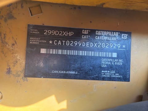 2018 Caterpillar 299D2 XHP Forestry Package Compact Track Loader - No Mulcher Head - Inoperable, Needs New Engine, Selling As-Is — photo 7