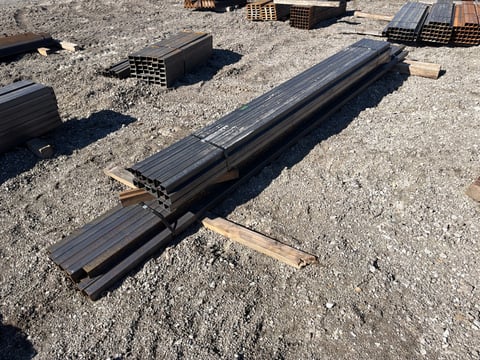 2 Bundles of Steel Square Tubing, Incl. (14) 2in x 2in 14 Ga, 170.5in Long — photo 4
