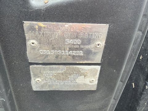 1968 Chevrolet C10 Panel Van — photo 13