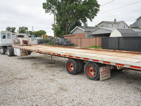 1977 Landoll 43ft T/A Sliding Axle Trailer — photo 4