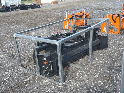 2026 LandHonor PR-12-72W 72in Skid Steer Power Rake (Unused) — photo 2