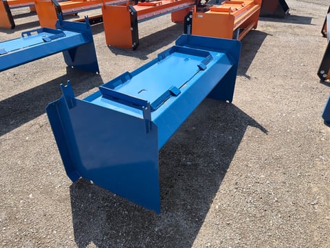Kit Containers 6' Skid Steer Economy Pusher — photo 3