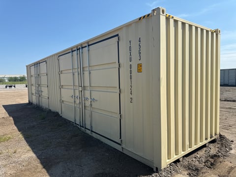 DPX400SD 40ft Shipping Container with (2) Side Doors and End Door (One Trip) — photo 4