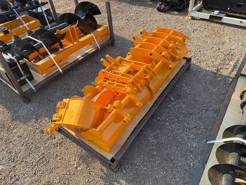 2026 Giyi 10-Piece Excavator Attachment Set to Fit CAT 301 (Unused) — photo 4