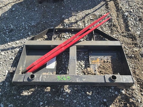 2026 LandHonor BS-12-2500G Skid Steer Bale Spear (Unused) — photo 2