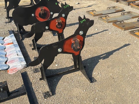 Kit Containers 3/8" AR500 Steel Coyote Shooting Target — photo 2
