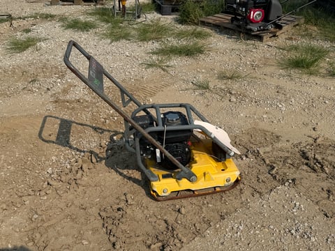 2016 Wacker WP1550A Plate Compactor — photo 3