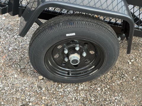 Carry-On 4ft x 5ft High Mesh Side Utility Trailer — No Title, Bill of Sale Only — photo 7