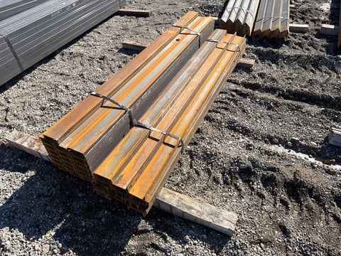 2 Bundles of 4in Steel C-Channel, 79in Long, 36+ Pcs — photo 3