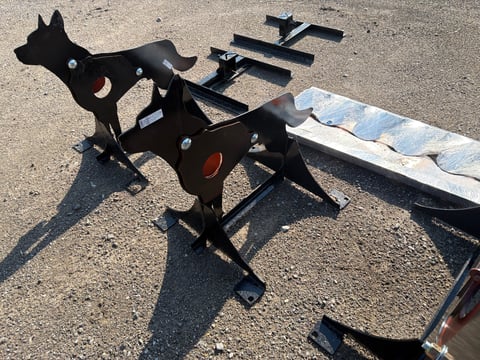 Kit Containers 3/8" AR500 Steel Coyote Shooting Target — photo 4