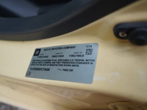 2015 Chevrolet Spark — photo 6