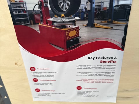 SDLANCH TC311 Tire Changer (Unused) — photo 3