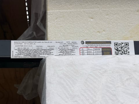Qty of (6) 2027 Carry-On Trailers Z5X8GW2K — photo 8