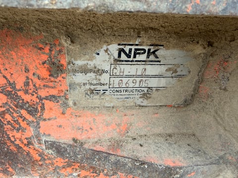 NPK GH-10 Hydraulic Breaker Hammer — photo 11