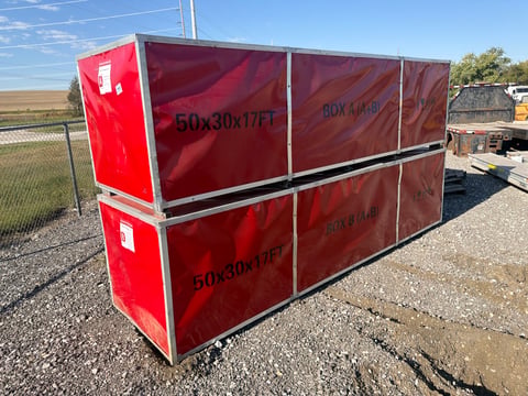 SKLP SK-S5030 50ft x 30ft x 17ft Large Scale Storage Shed (Unused) — photo 7