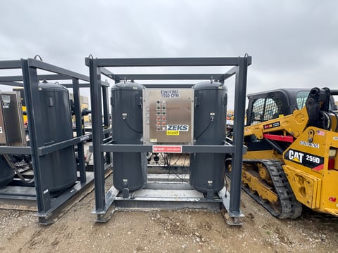 2019 Zeks 1550CFM Eclipse Skid-Mounted Desiccant Air Dryer System — photo 2