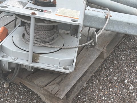 2021 Thern 5PT30J Davit Crane with Electric Winch, 3,000 LB — photo 7