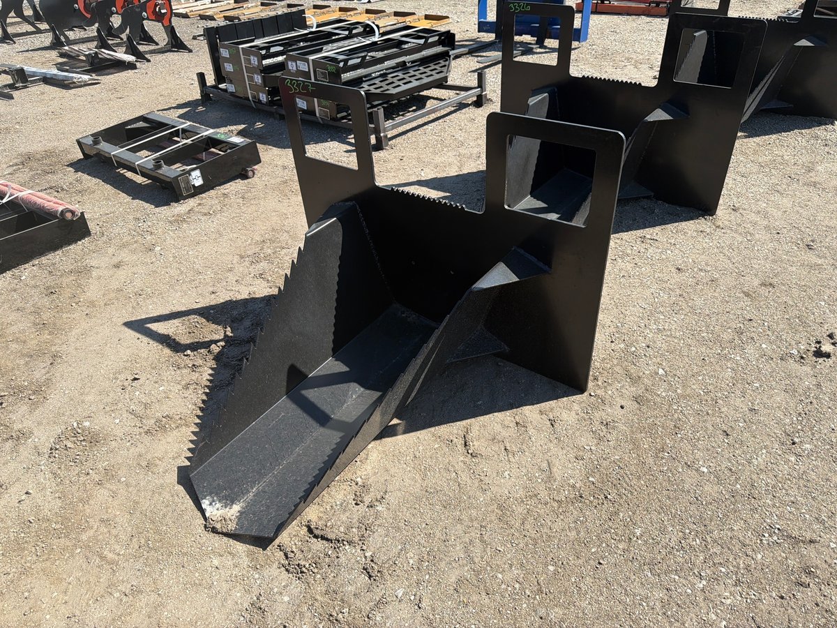 Kit Containers Skid Steer Tree Spade Attachment