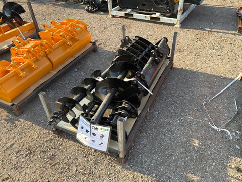 2026 Miva 8-Piece Mini Excavator Attachment Set (Unused) — photo 4
