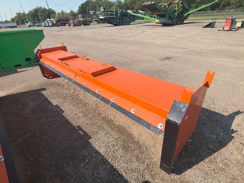 Kit Containers 12' Skid Steer Pusher with Replaceable Shoes and Blade — photo 3